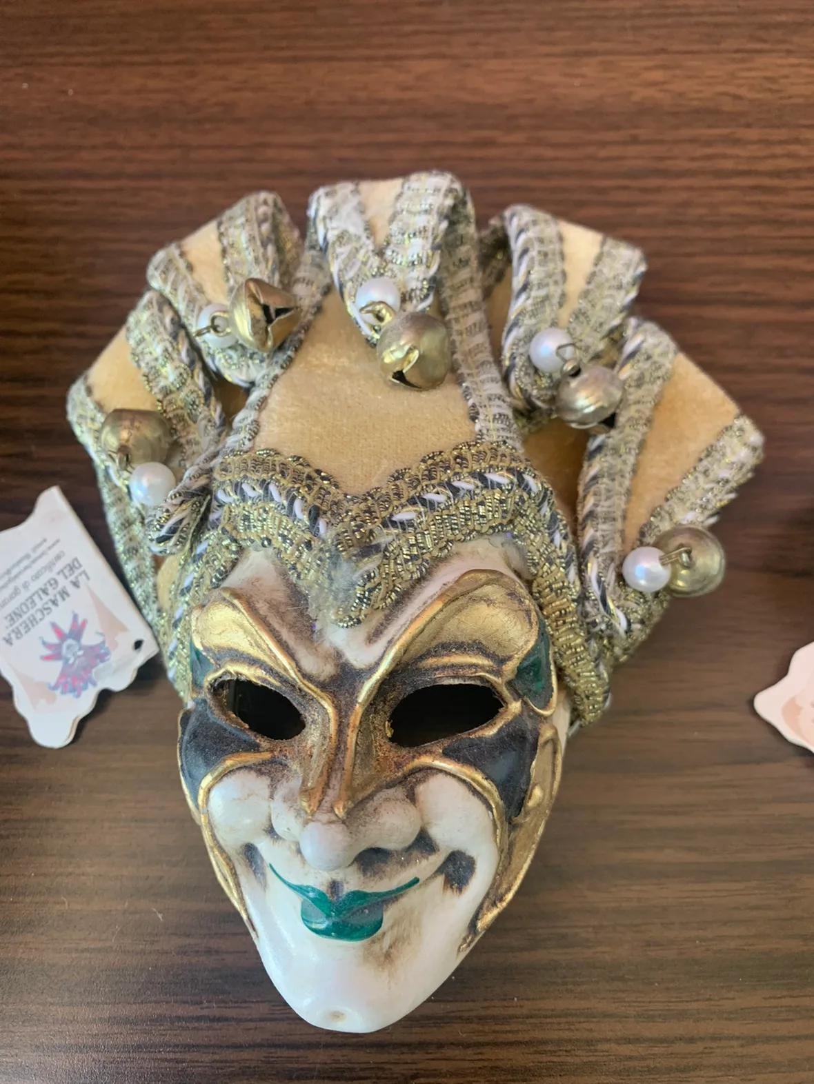 2 x Venetian Carnival Masks image indicator(3)