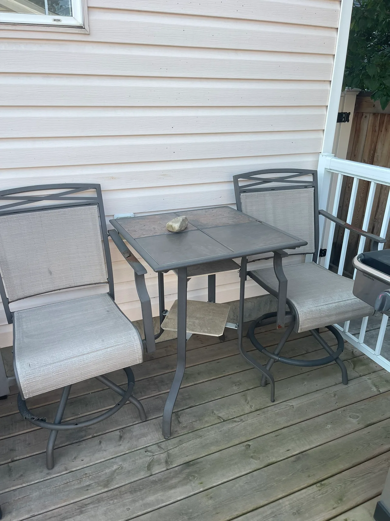 Patio Table and Two Chairs thumbnail