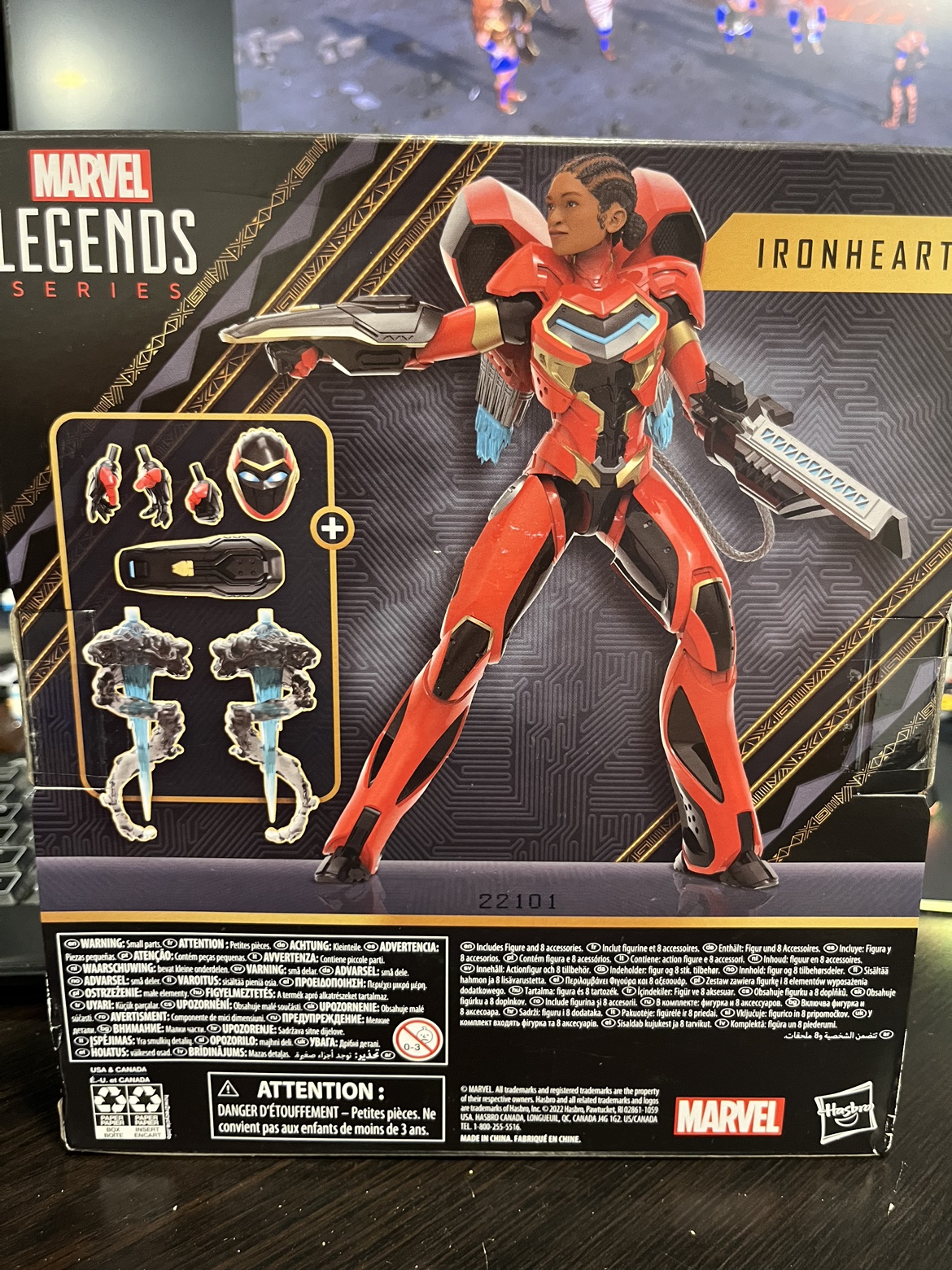 Marvel Legends Ironheart Figure - photo 2