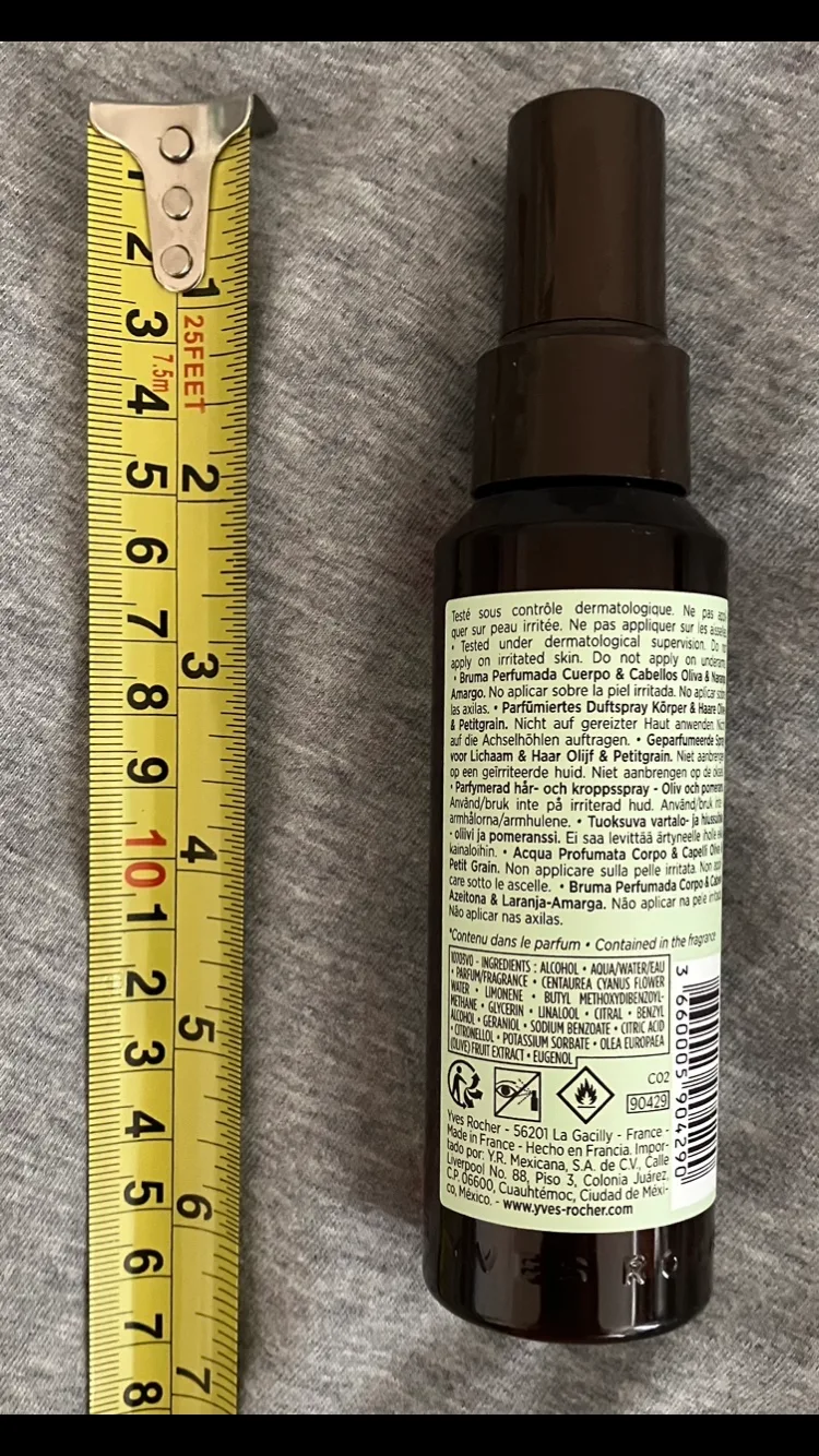 Yves Rocher Olive & Petit Grain Body And Hair Mist 🫒🌸💚 image indicator(2)