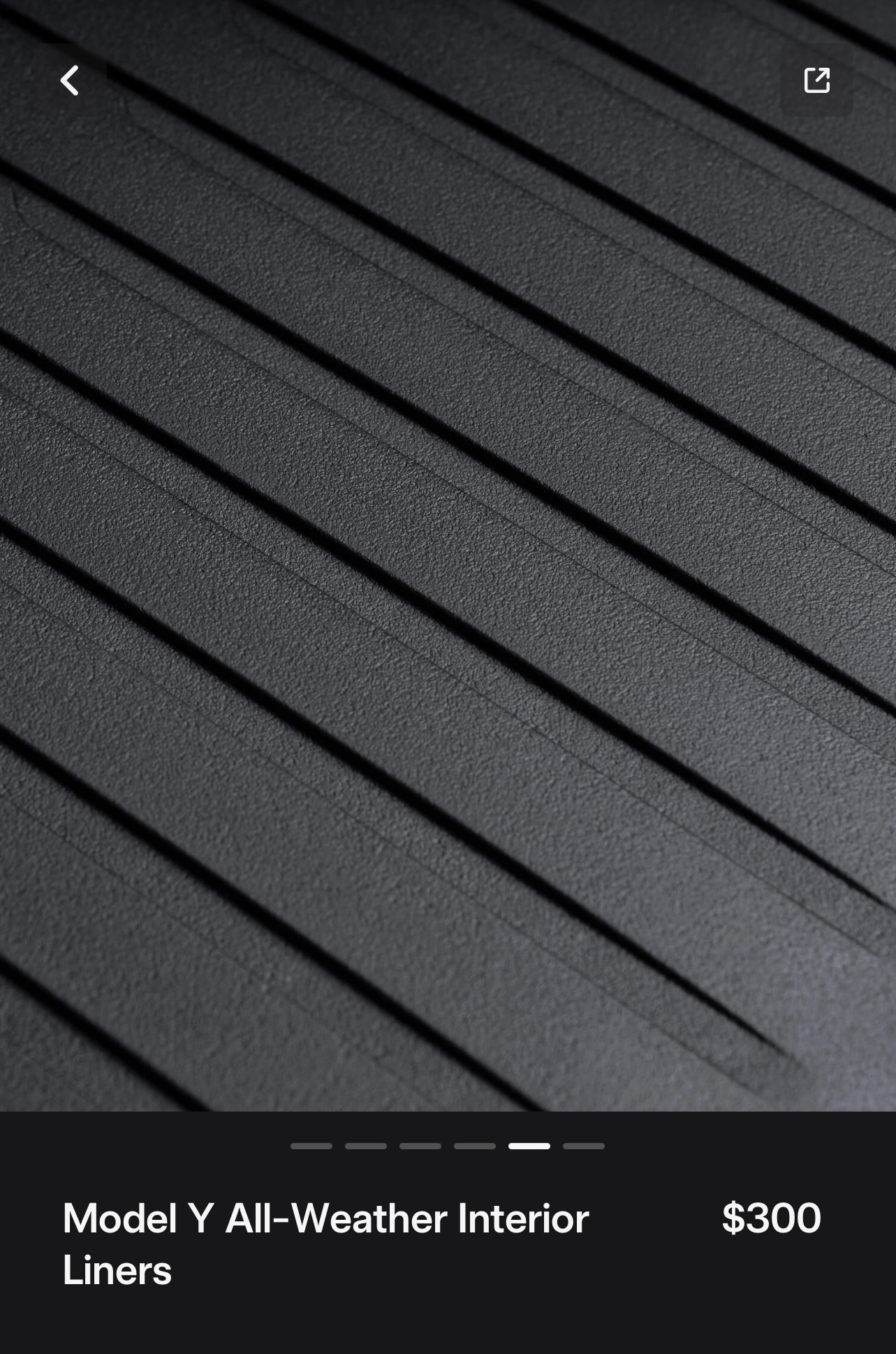 Tesla Model Y All-Weather Floor Mats - photo 5