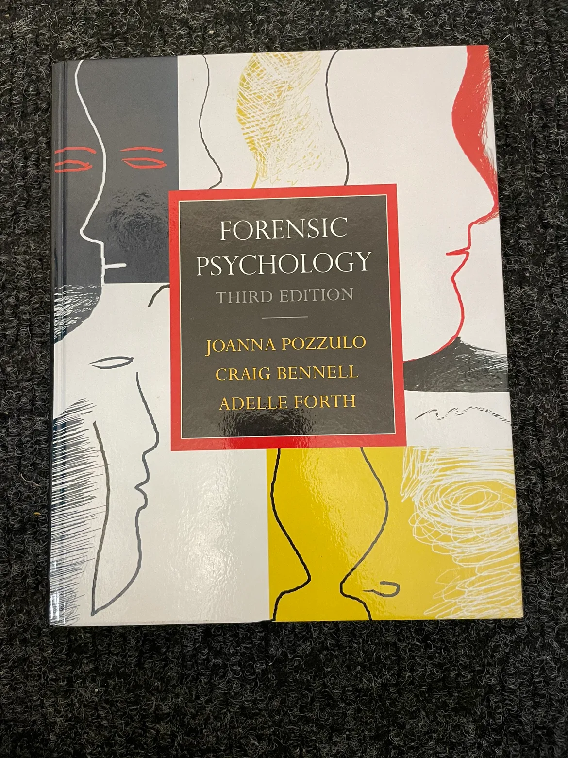textbook Forensic Psychology thumbnail