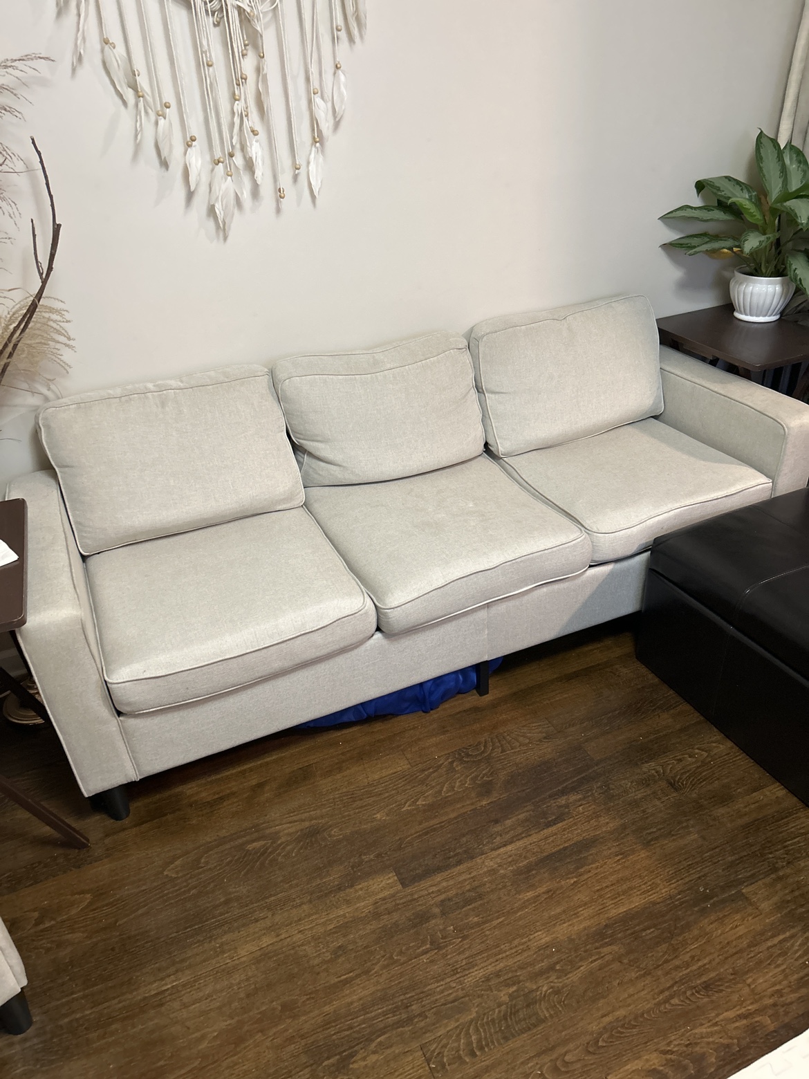 Sectional Sofa with Ottoman and storage
