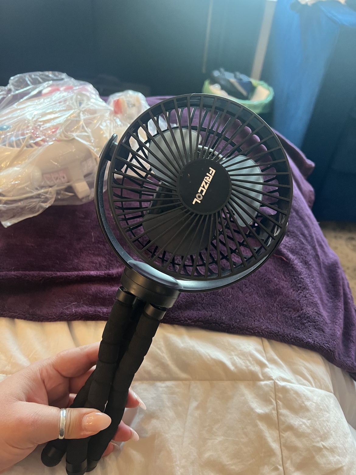 Black Clip On Fan