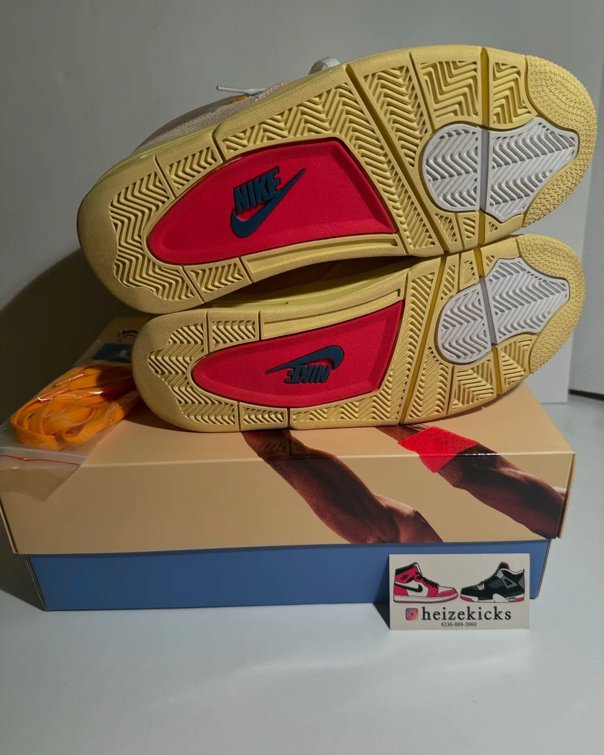 Jordan 4 Union Guava size 9 image indicator(5)