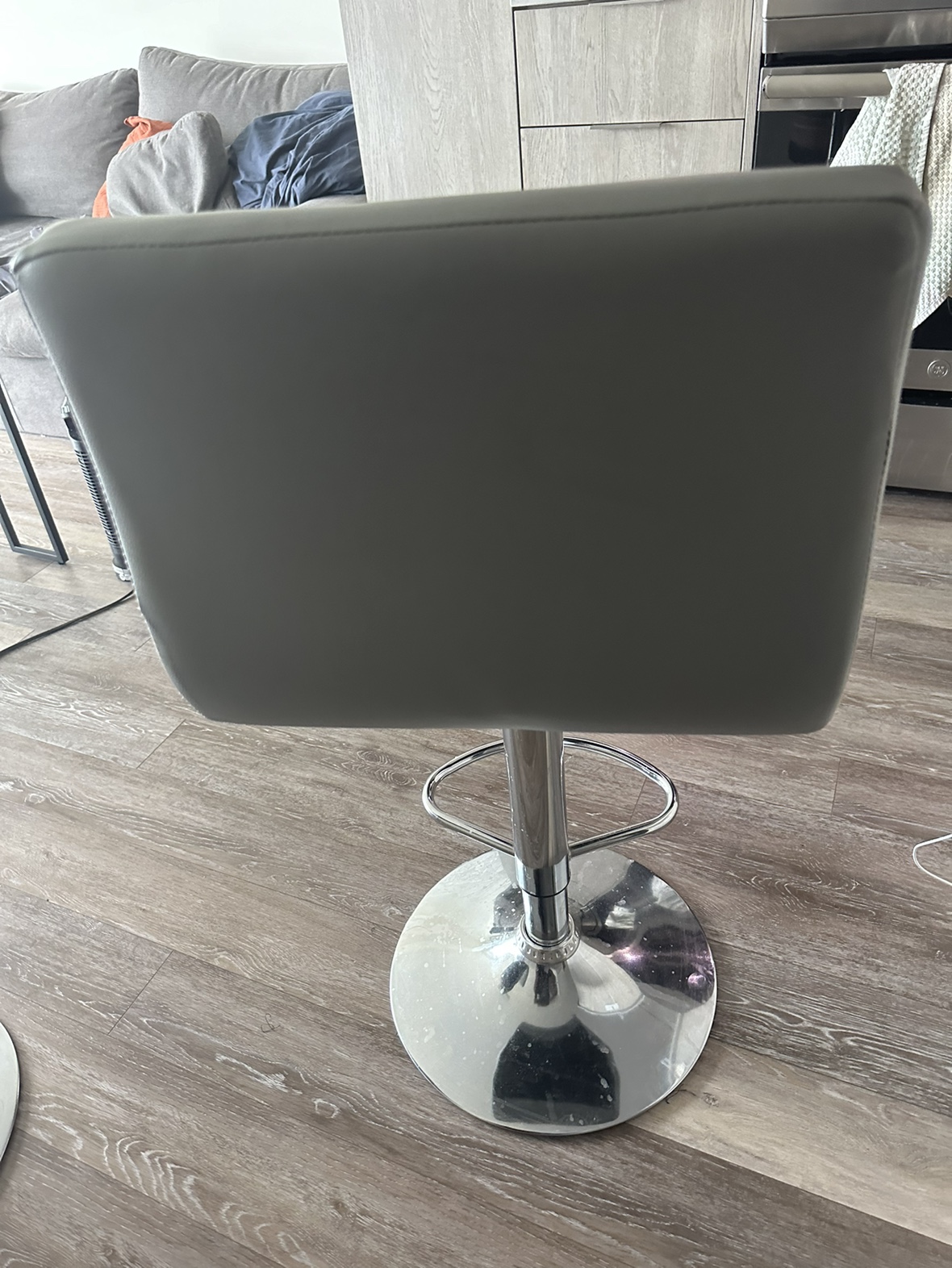 Grey Bar Stool moving sale - photo 2