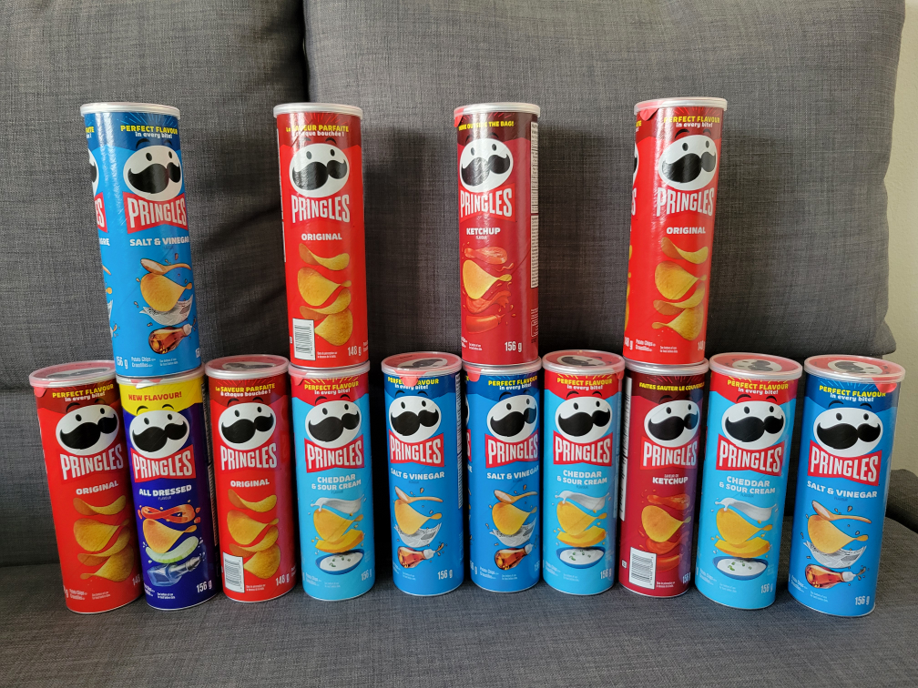 Pringles $2 each or all for $25