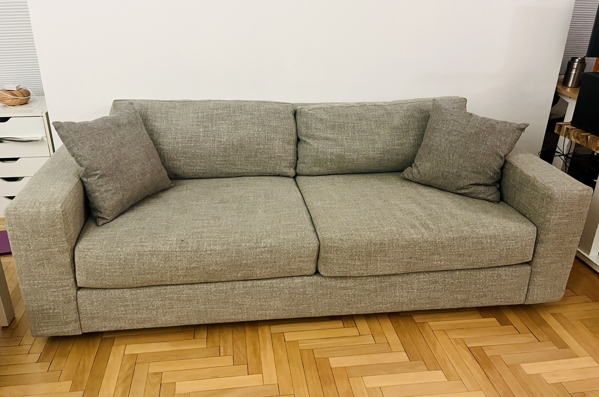 West Elm Urban Sofa 85" - Like New - photo 2