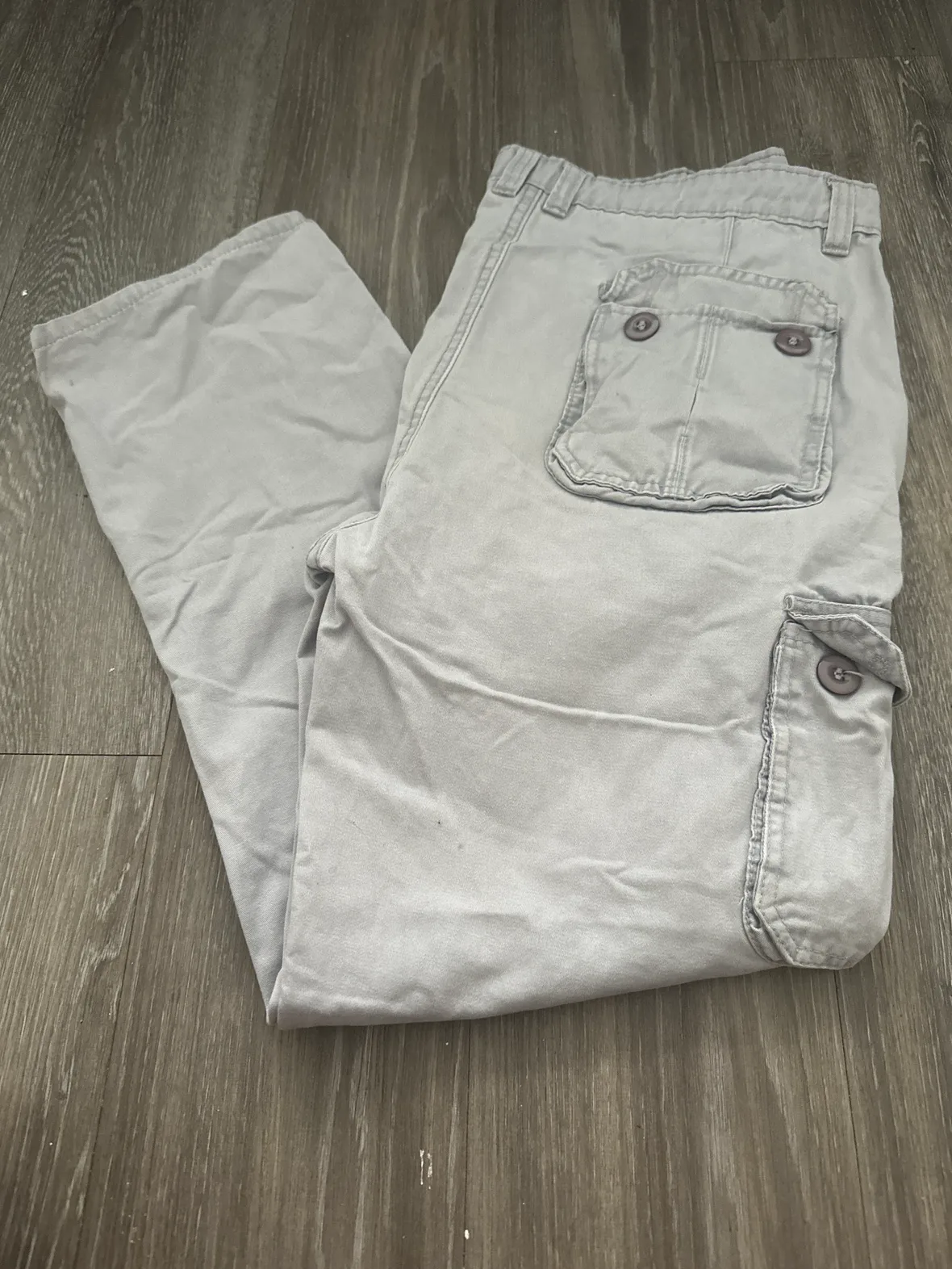 Grey Cargo Pants thumbnail