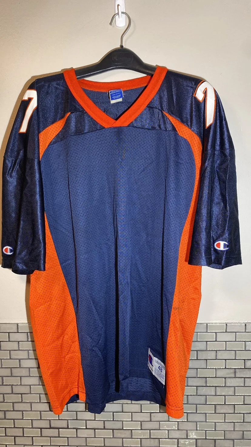 Vintage Champion Denver Broncos Elway NFL Football Jersey XL image indicator(2)