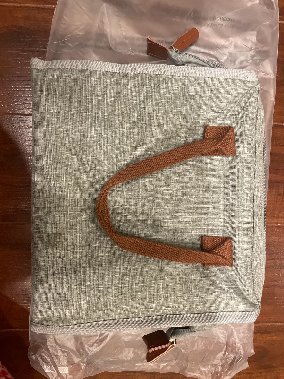 Grey Insulated Lunch Bag thumbnail