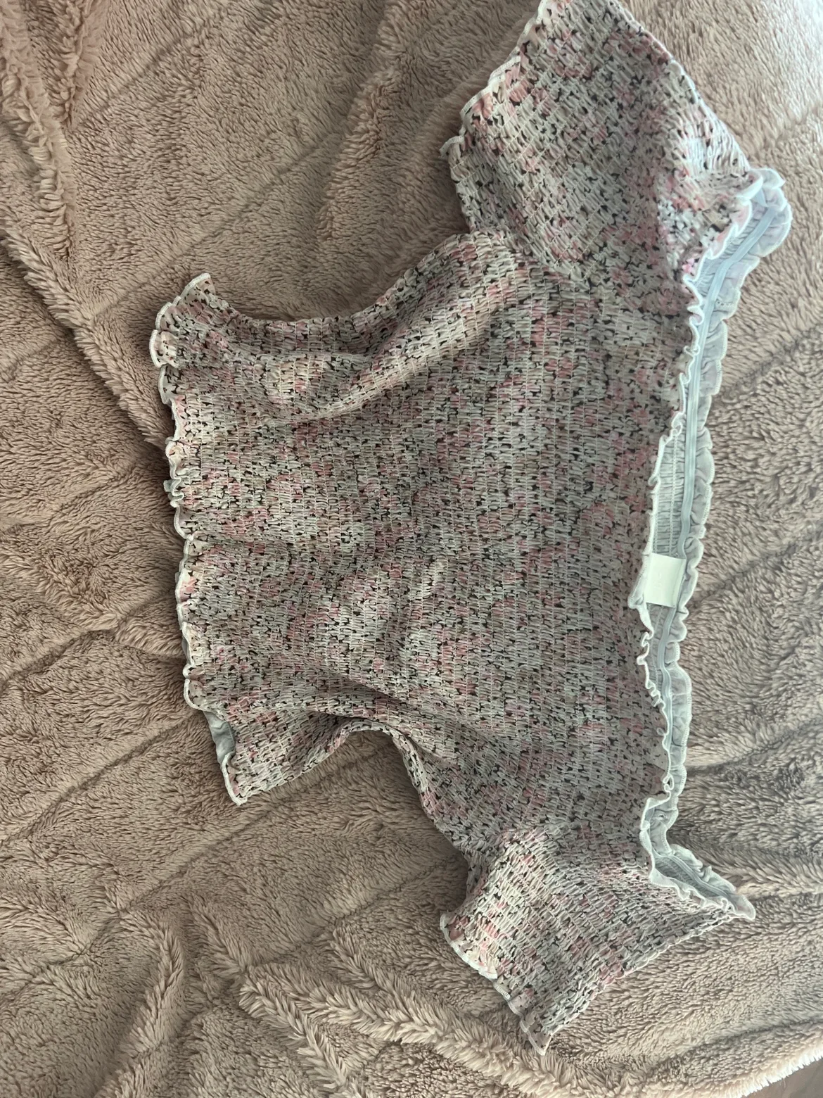 H&M Floral Crop Top XXL O.B.O. thumbnail