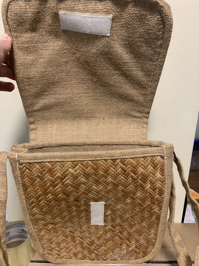 Brown Woven Crossbody Bag - photo 2