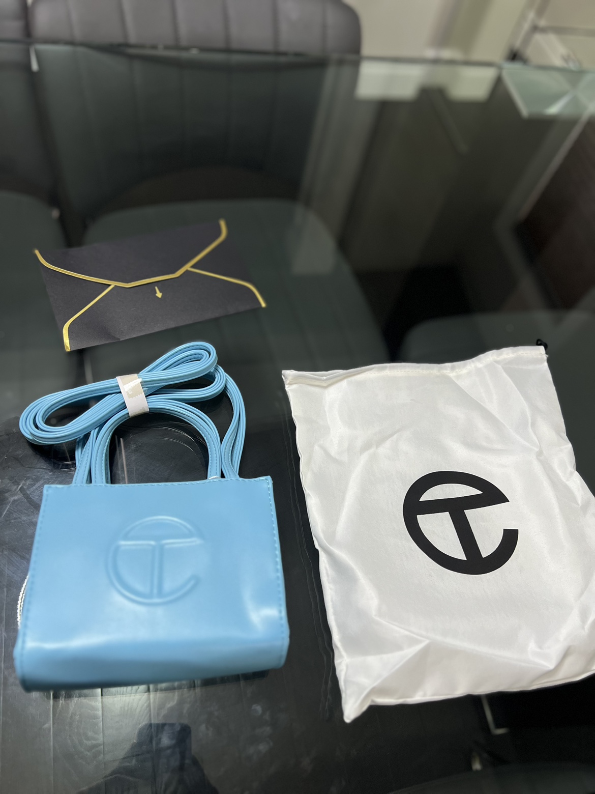 *BRAND NEW* Telfar Small Shopping Bag (Pool Blue)