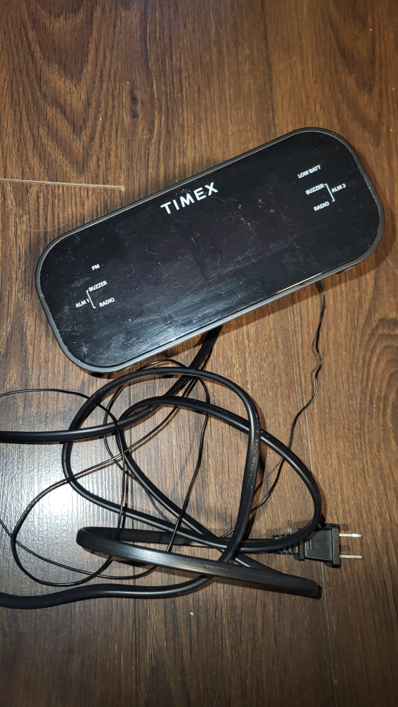 Timex Clock Radio #Freecycle