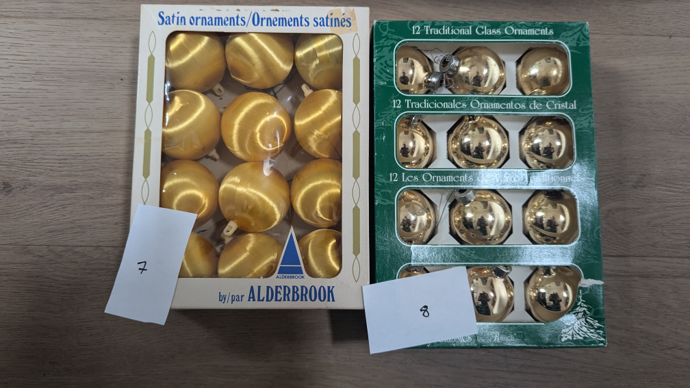 Vintage Boxed Christmas Ornament Sets $5 Each - photo 4