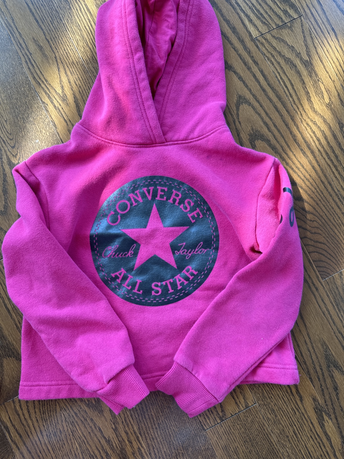 Converse Pink Hoodie 6X