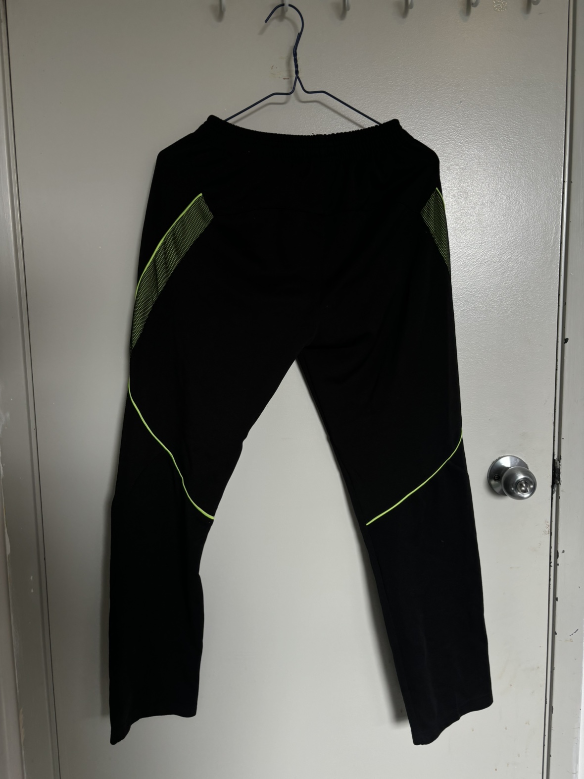 Revilo Black & Lime Green Track Pants - photo 4