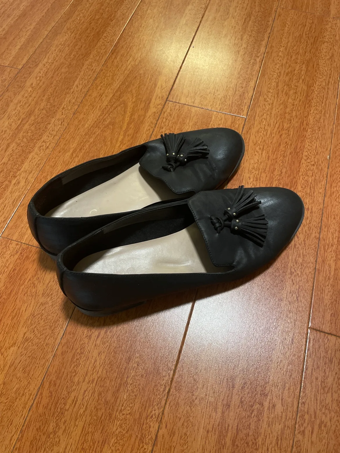 ALDO Black Tassel Loafers image indicator(2)