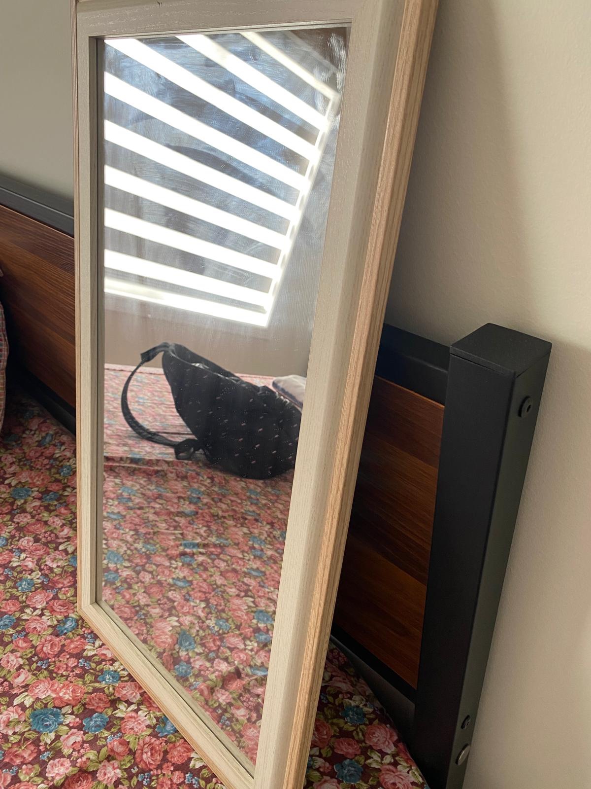 Wooden Framed Mirror - photo 2