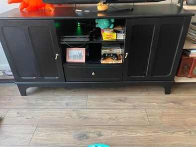 Black TV Stand