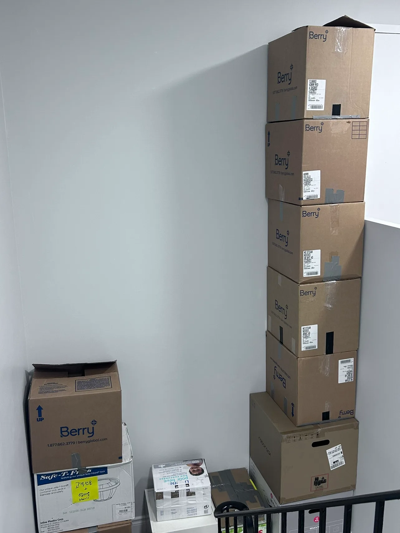 Stack of free moving Boxes thumbnail