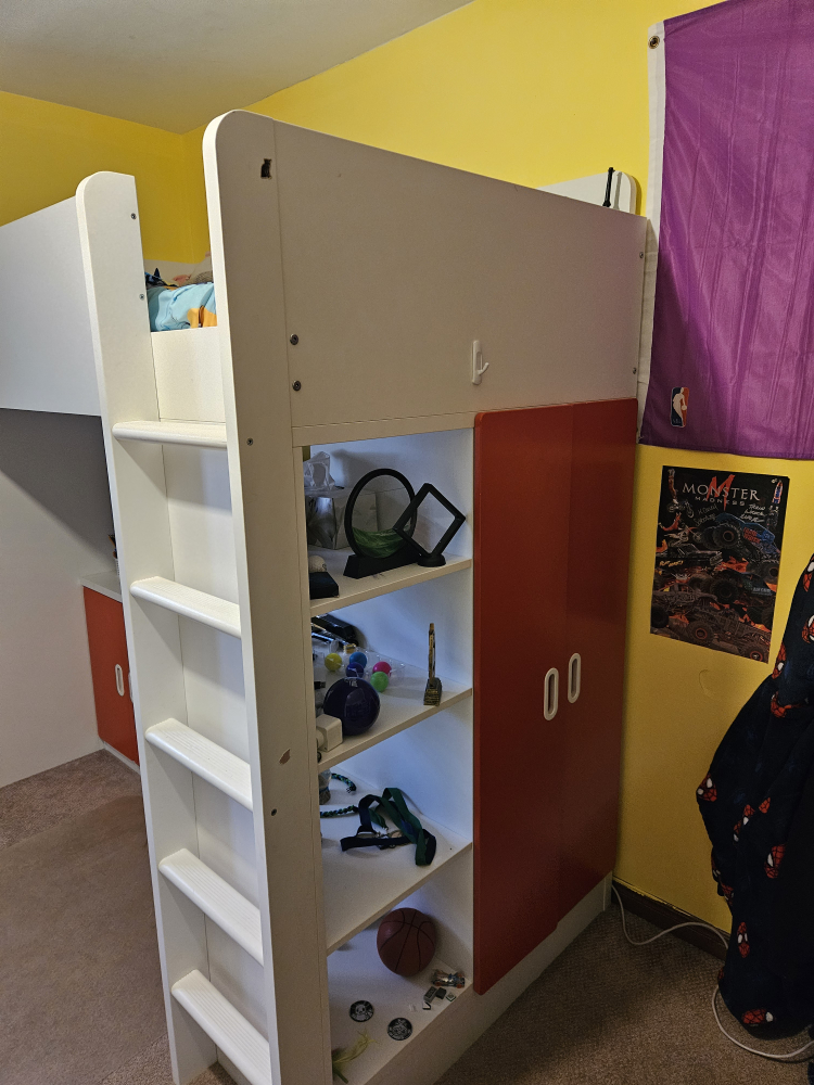 IKEA Loft Bed with Desk (Smastad) - photo 3