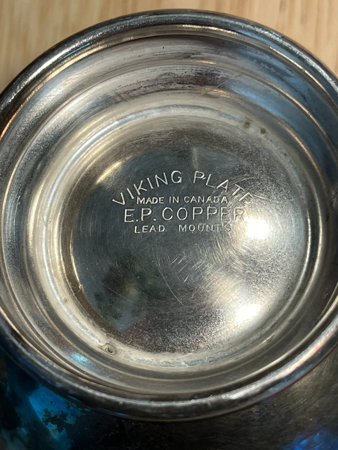 Viking Plate Silver Creamer image indicator(6)