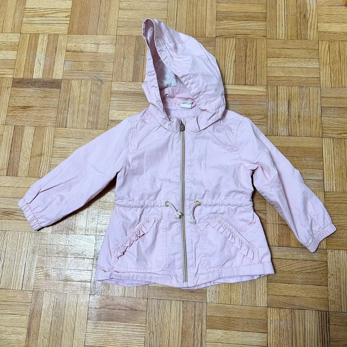 Baby Girl Pink Jacket size 2 toddler thumbnail