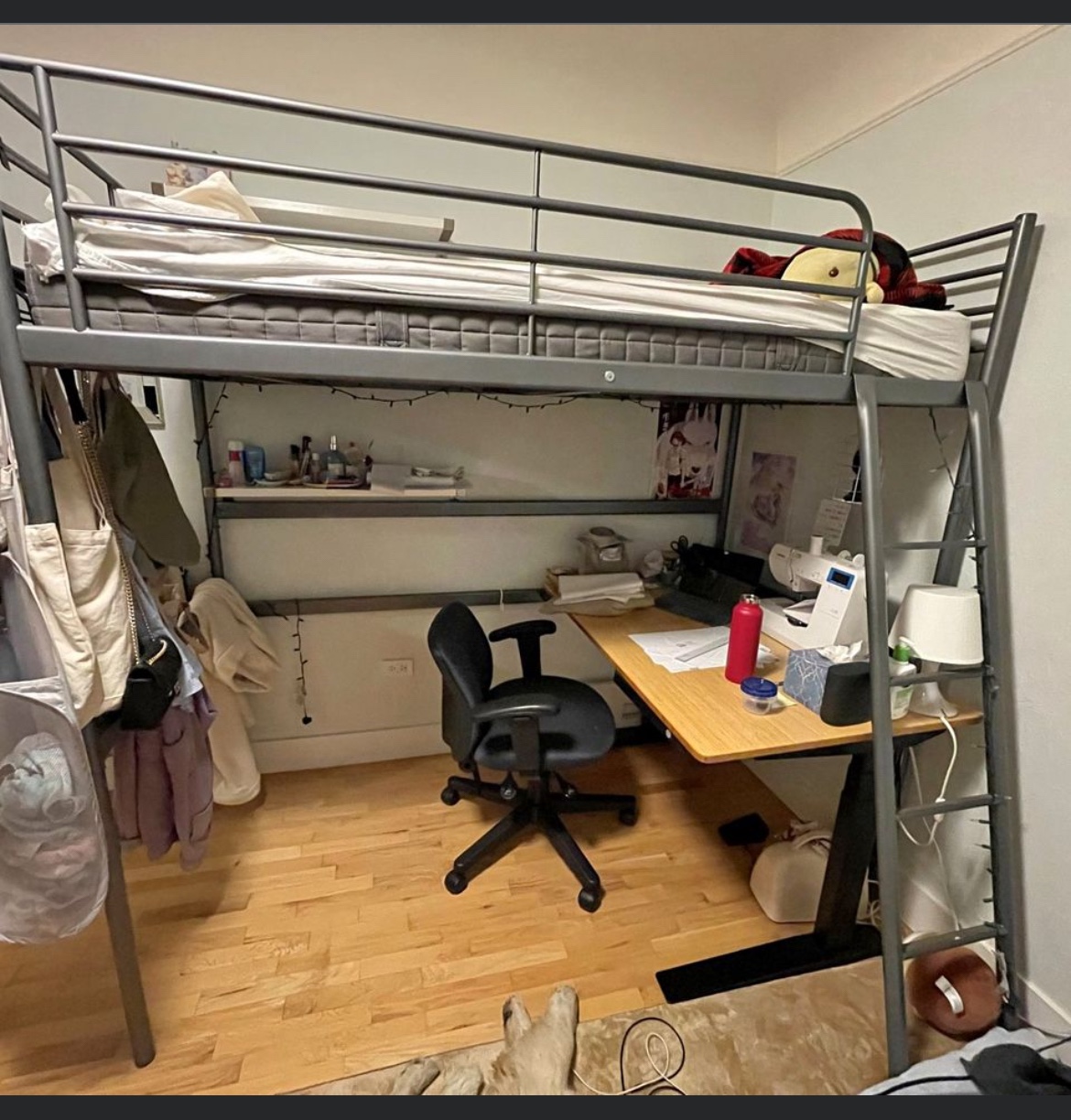 Metal IKEA Loft Bed Frame