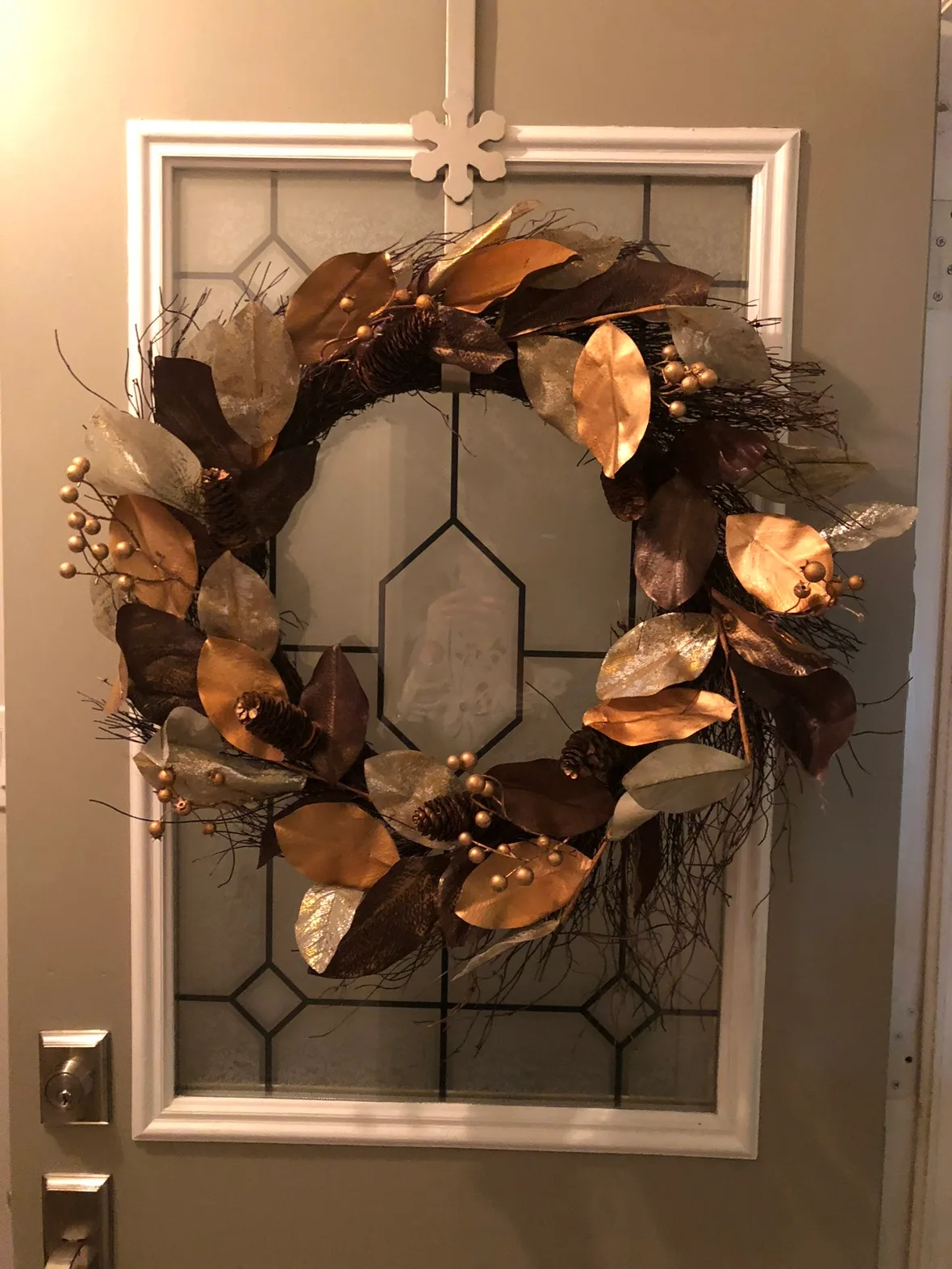 Magnolia Grapevine Wreath