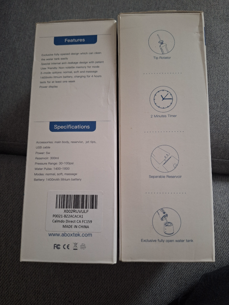 ABOX Portable Oral Irrigator - photo 2