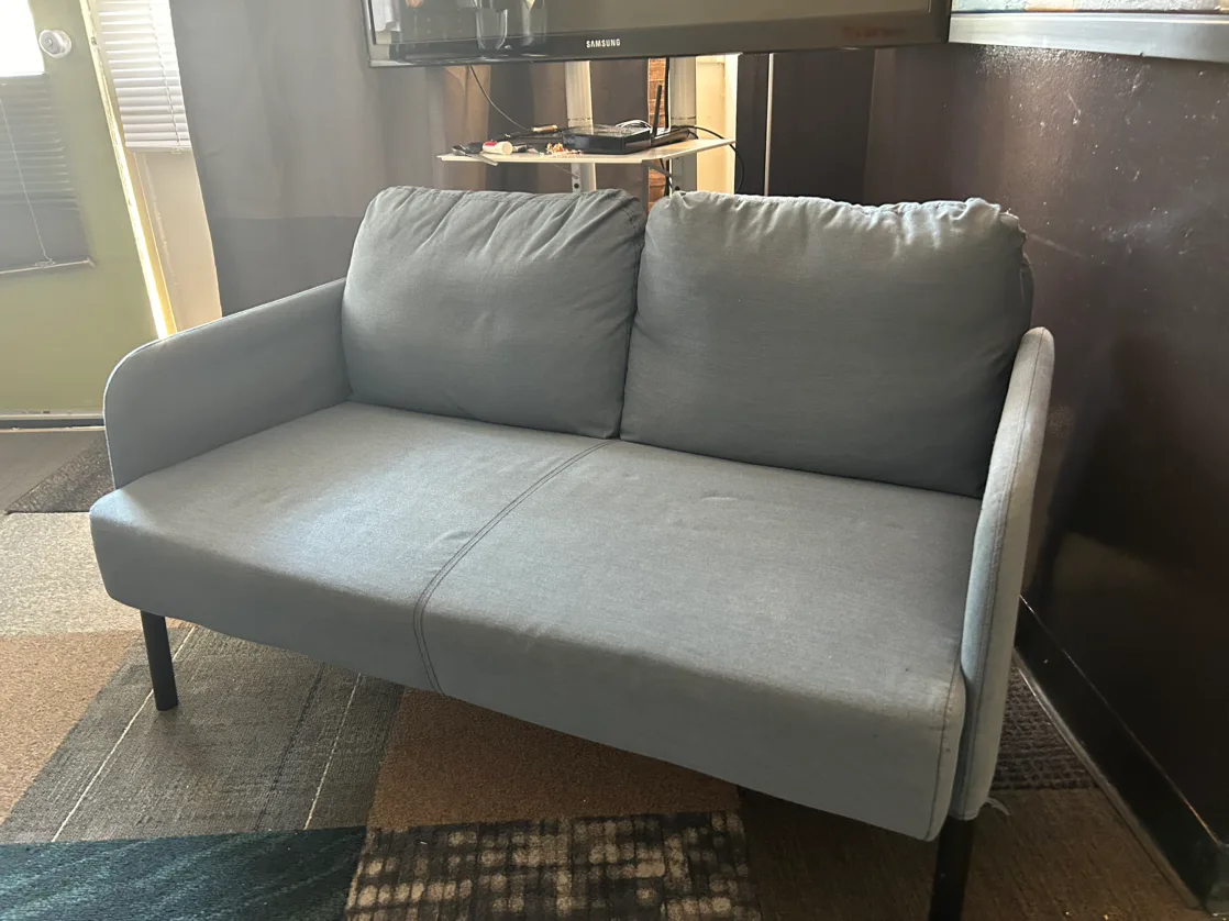IKEA GLOSTAD loveseat thumbnail