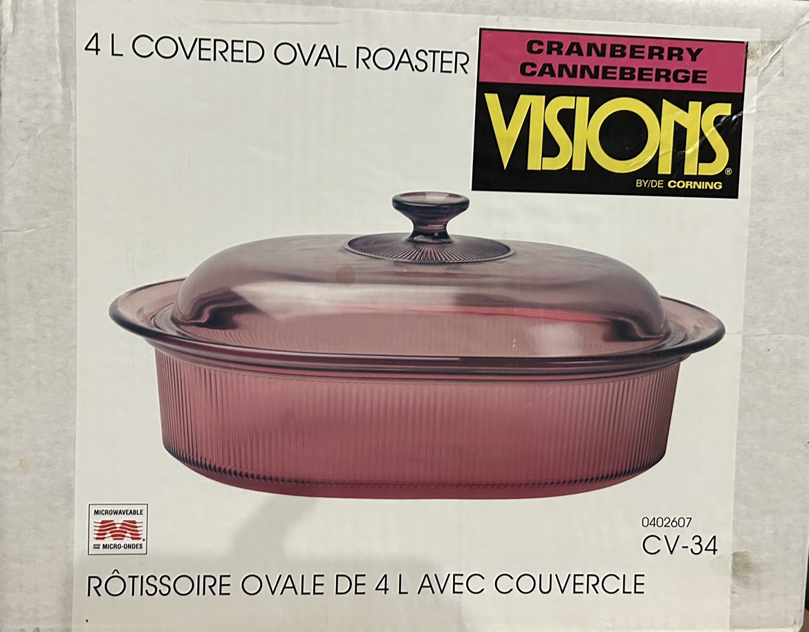 Vision 4L Cranberry Covered Roaster