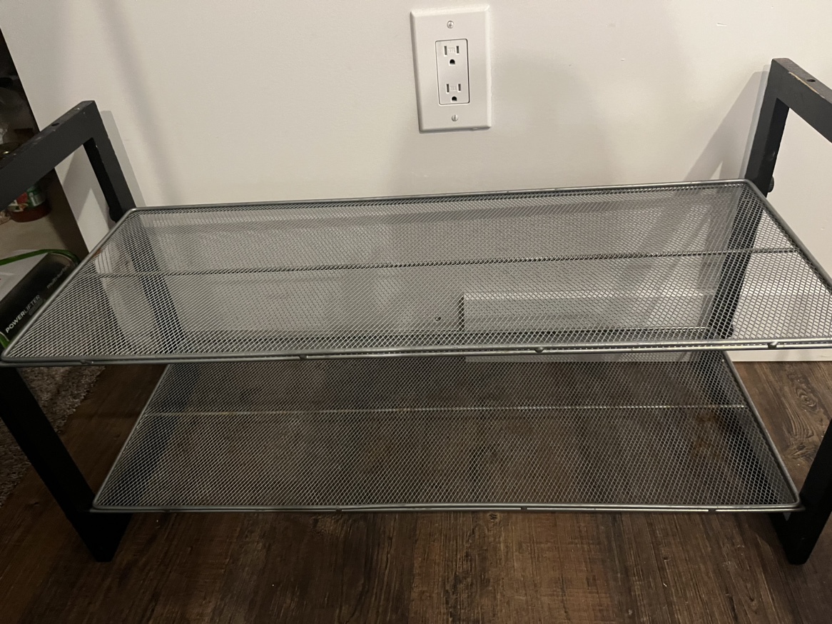 Two Tier Shoe Rack - photo 2