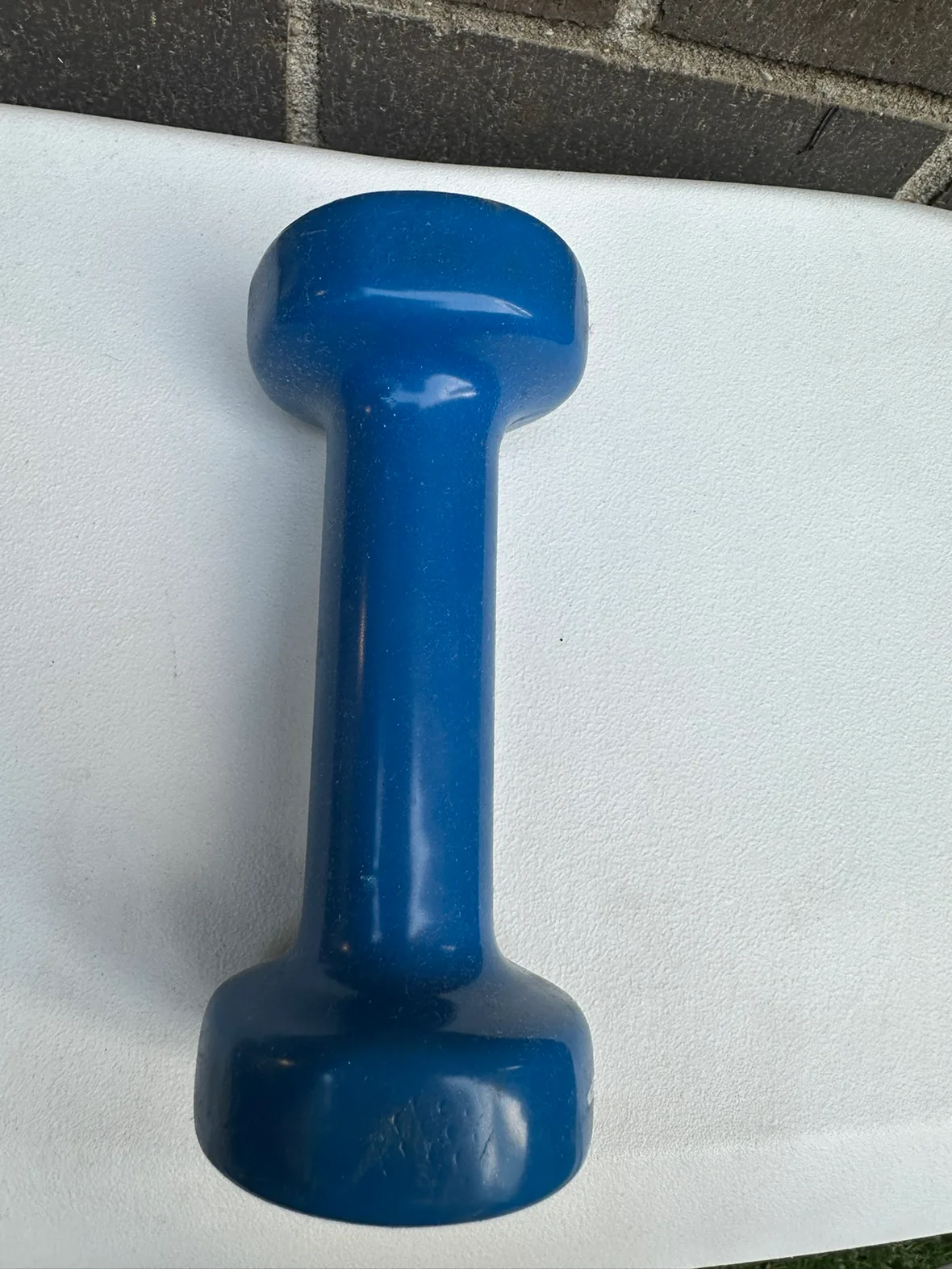 One Bollinger Hand Weight 3 lbs Blue Neoprene #freecycle image indicator(3)