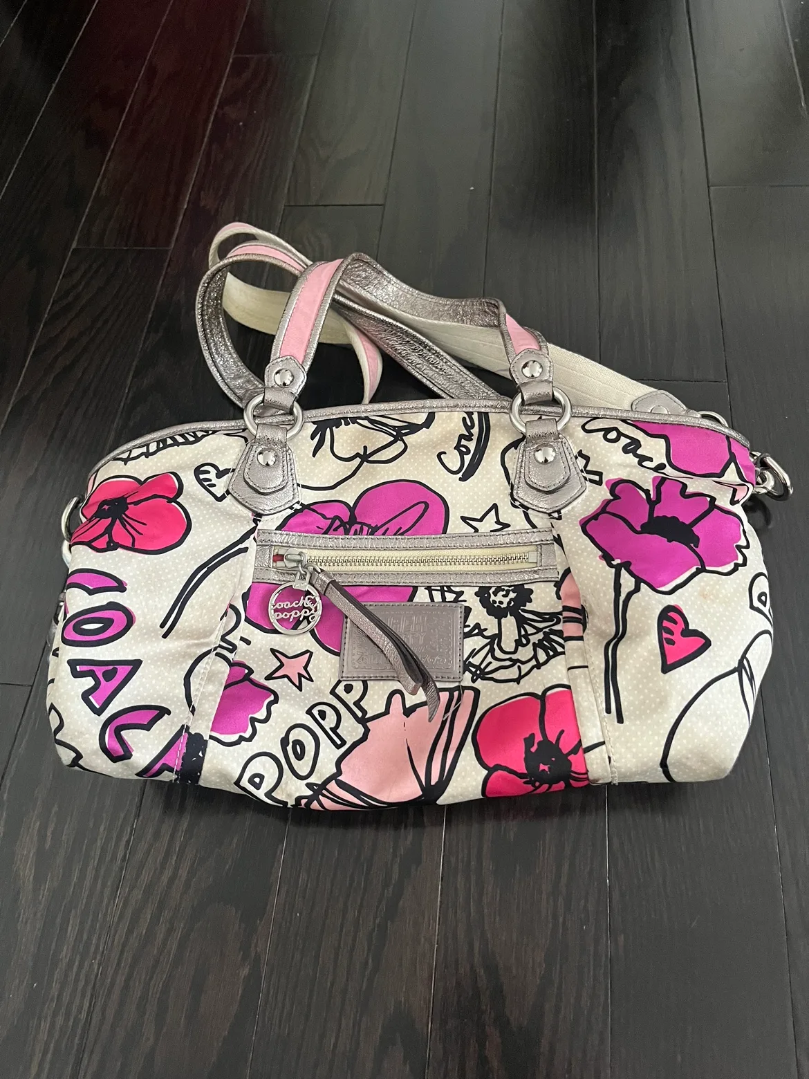 Coach poppy floral Y2K bag set image indicator(2)