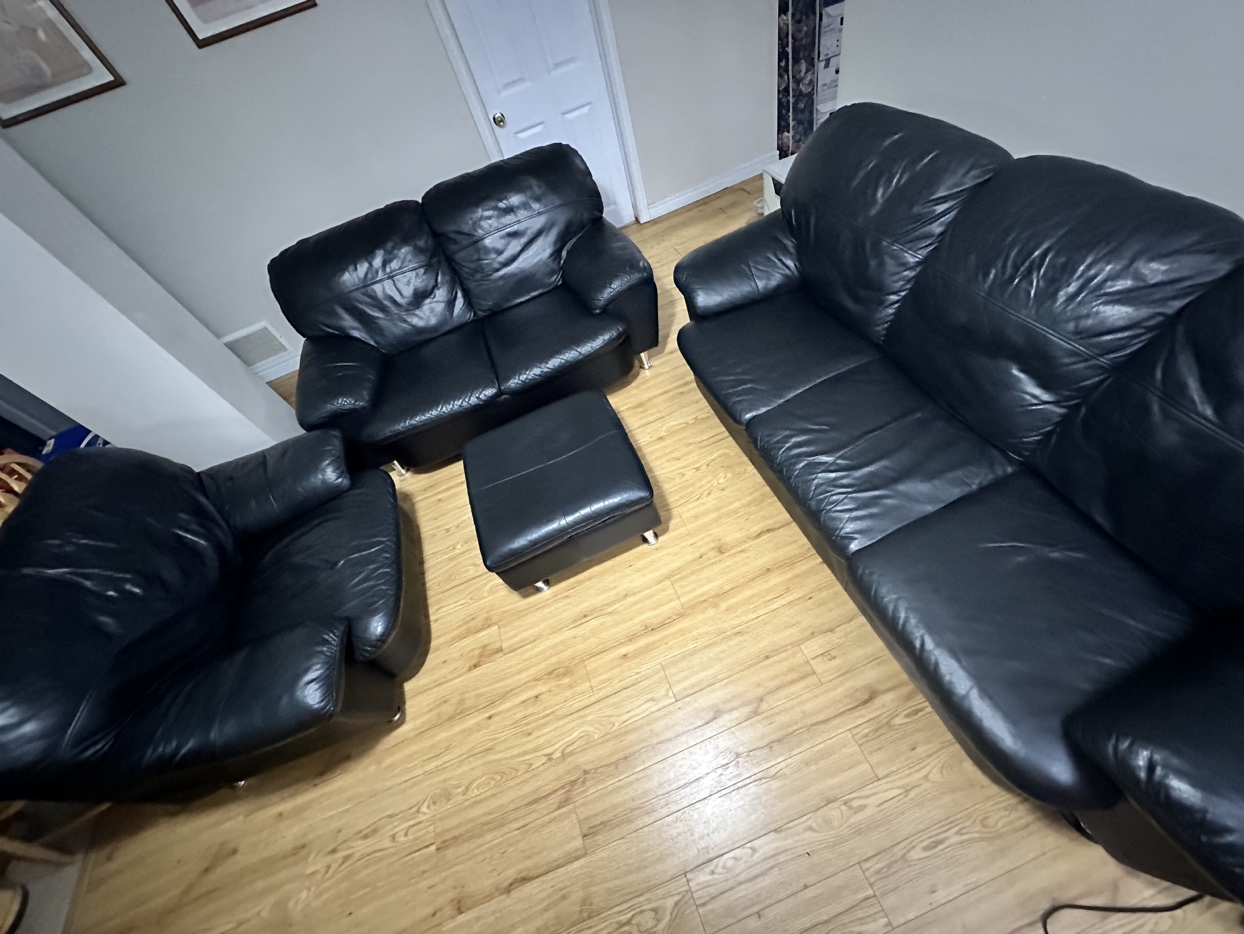 Couch set Genuine Leather Palliser Brand - photo 5