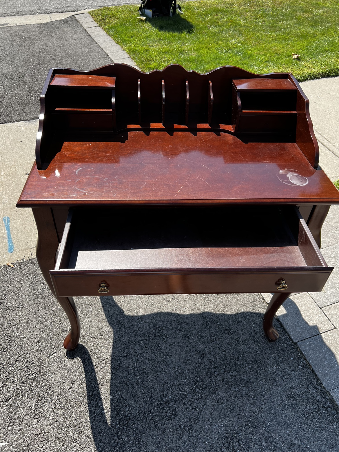 Wooden Writing Desk - photo 2