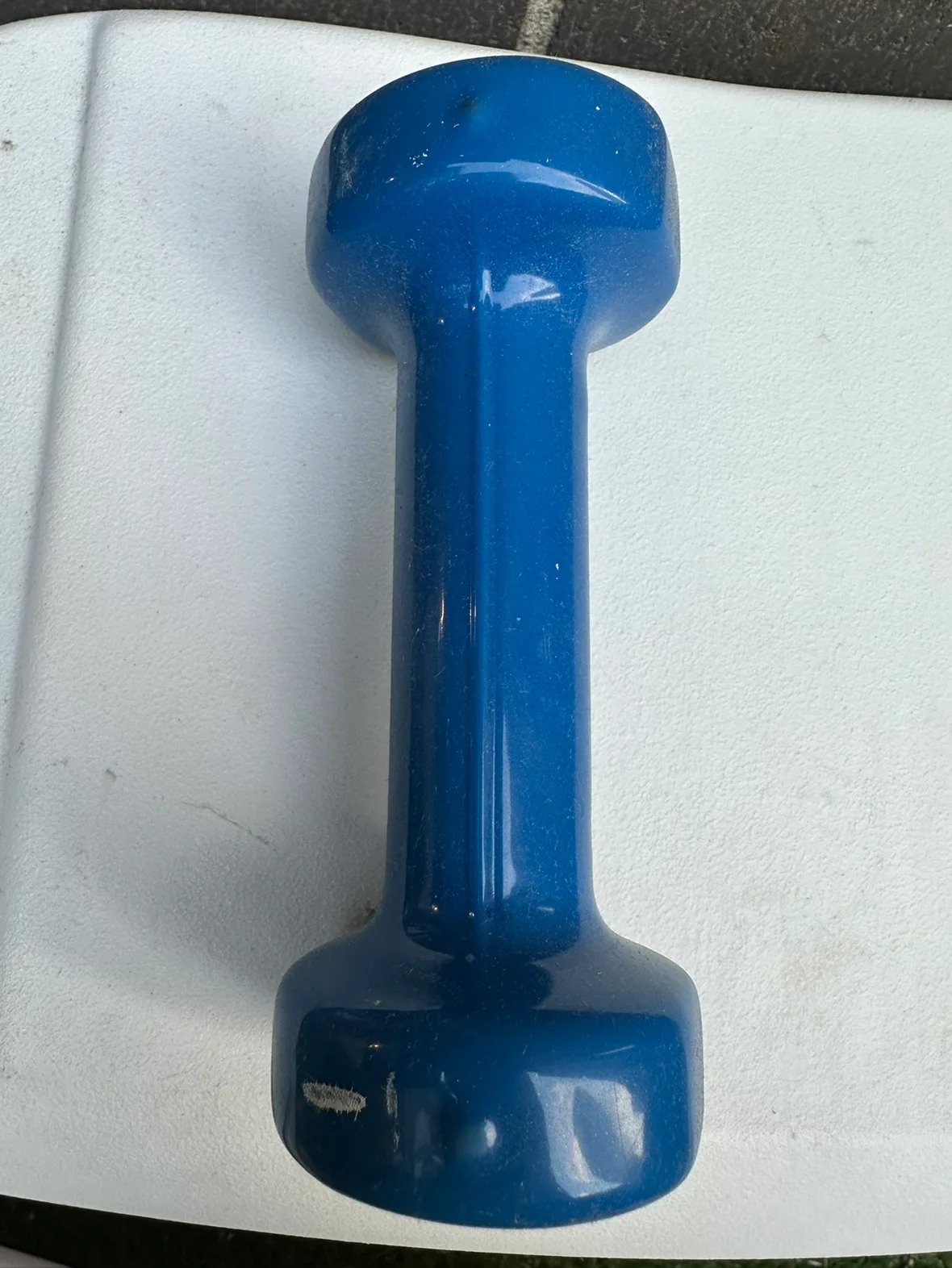 One Bollinger Hand Weight 3 lbs Blue Neoprene #freecycle image indicator(2)