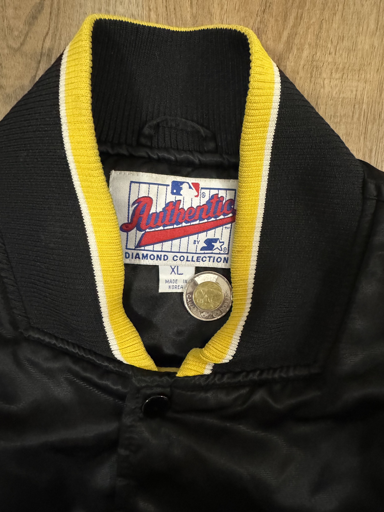 Vintage Pittsburgh Pirates Starter Bomber Jacket - photo 4