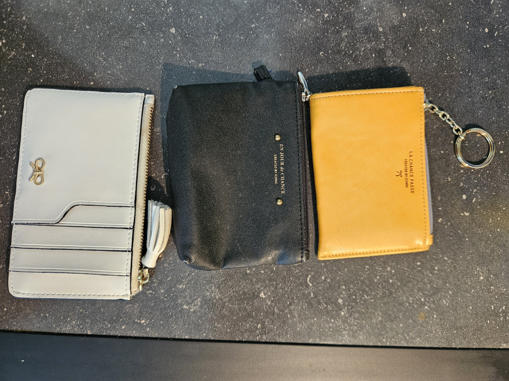 Set of 3 Small Wallets $5