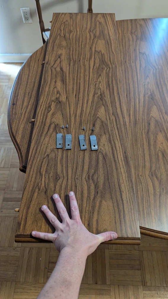 Oval Dining table solid wood with leaf image indicator(6)