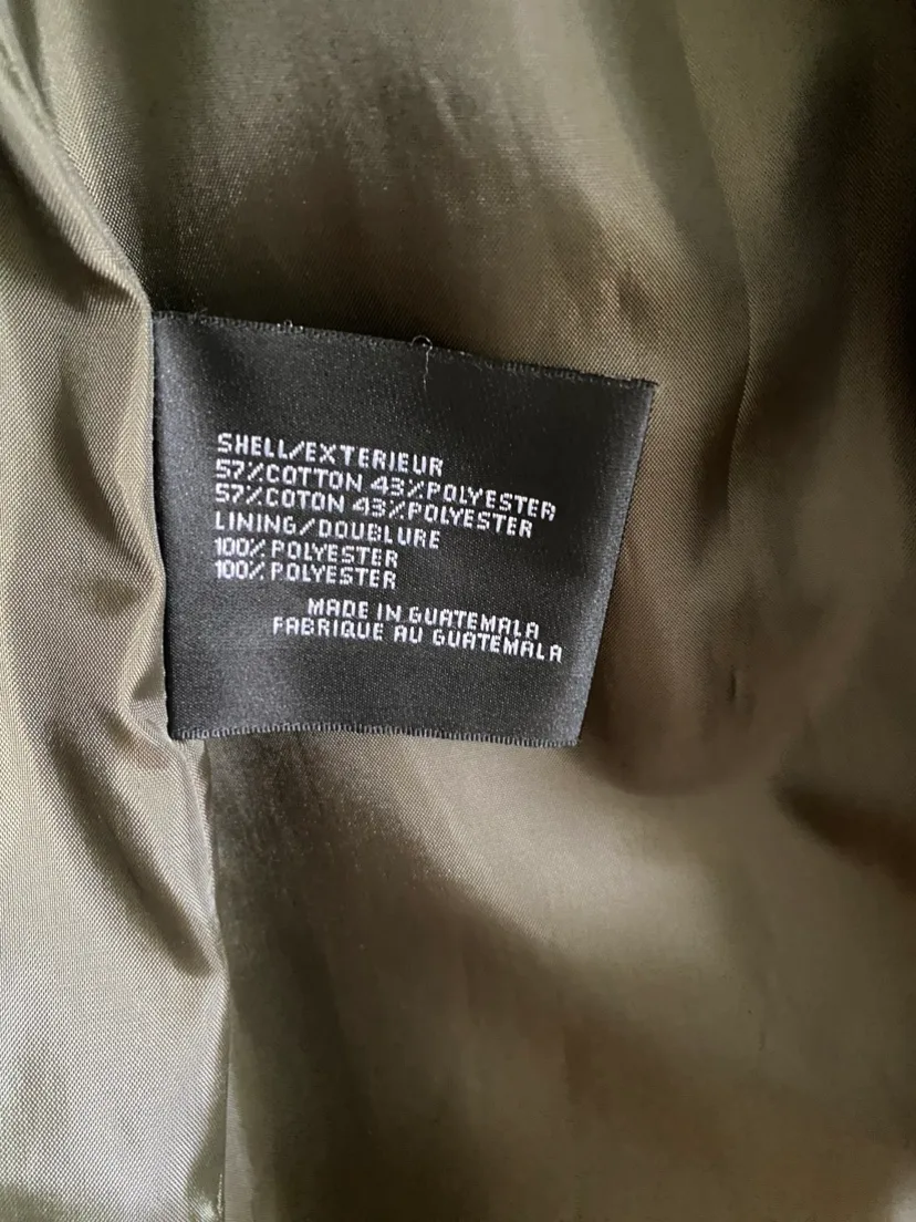 DKNY Green Trench Coat/Jacket - $10 image indicator(5)
