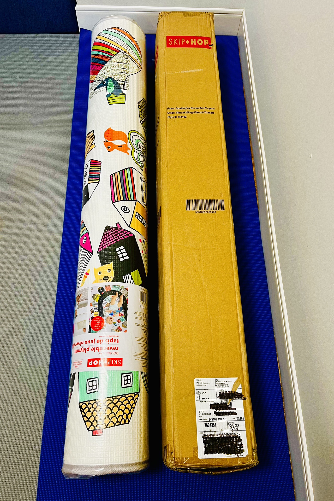 Reversible Baby Play Mat <86" x 52"> ***New*** - photo 2