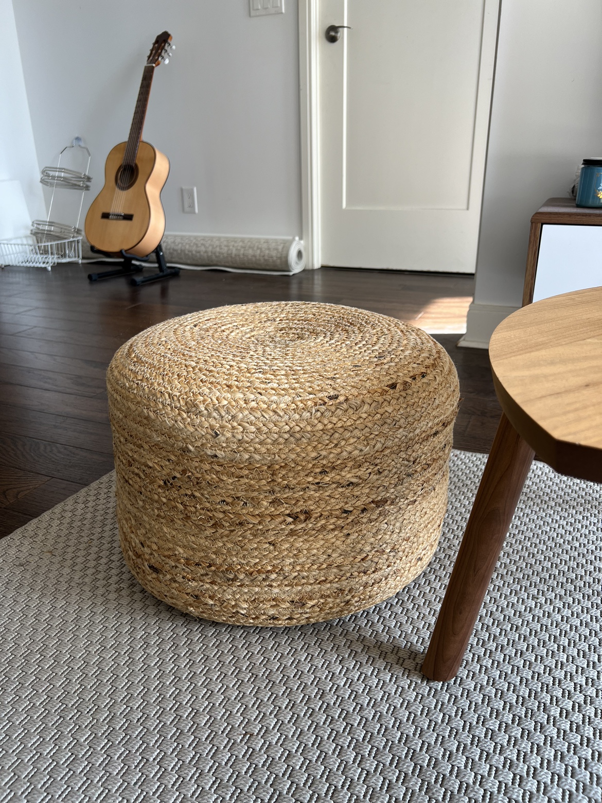 Jute Round Pouffe/Ottomon - photo 3