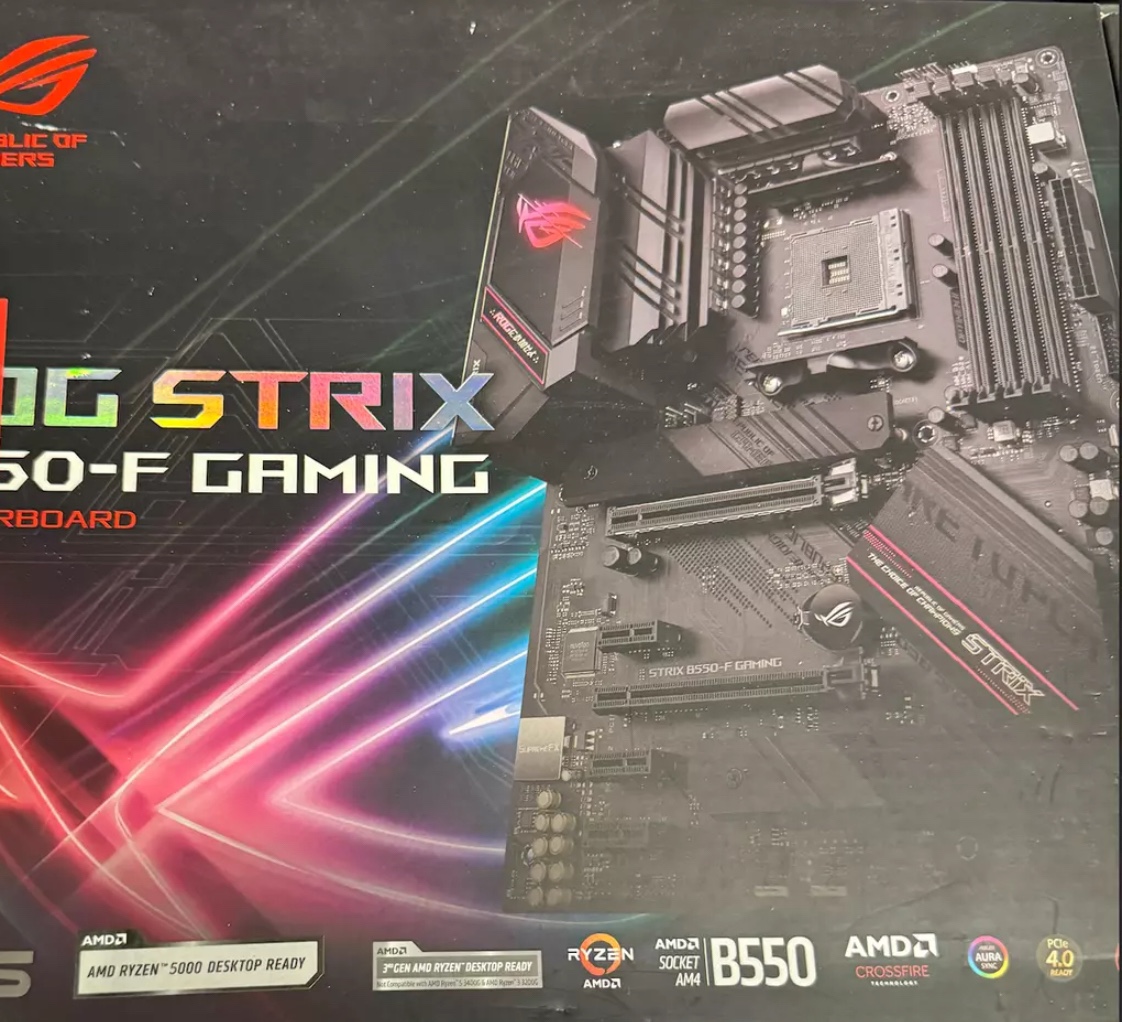 ROG Strix B550-F Gaming Motherboard - photo 2