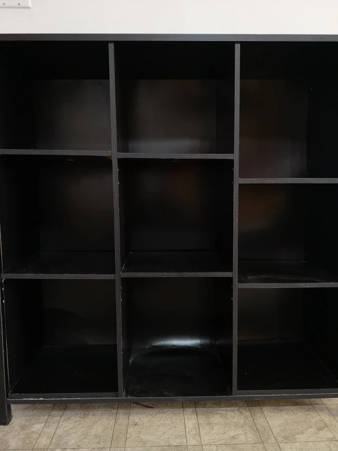 Black Cube Storage Shelf - photo 3