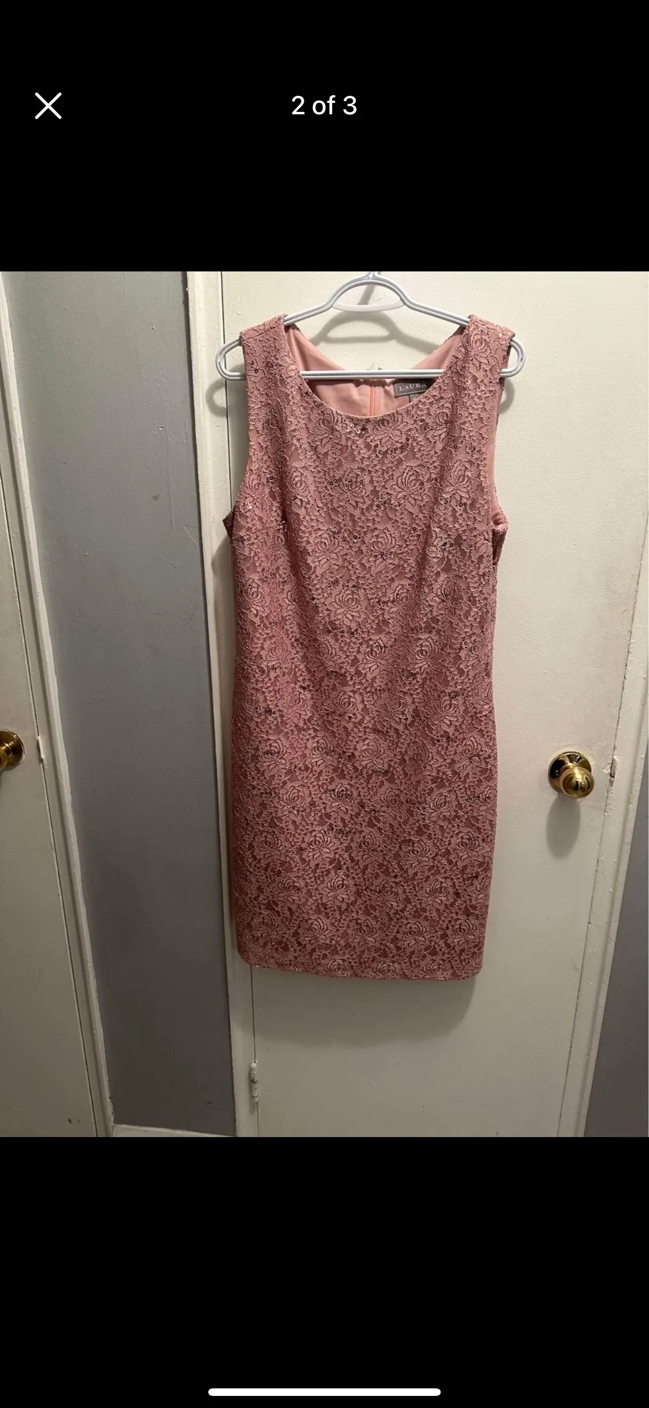 Pink Lace Dress with 2 Matching Jacket image indicator(2)