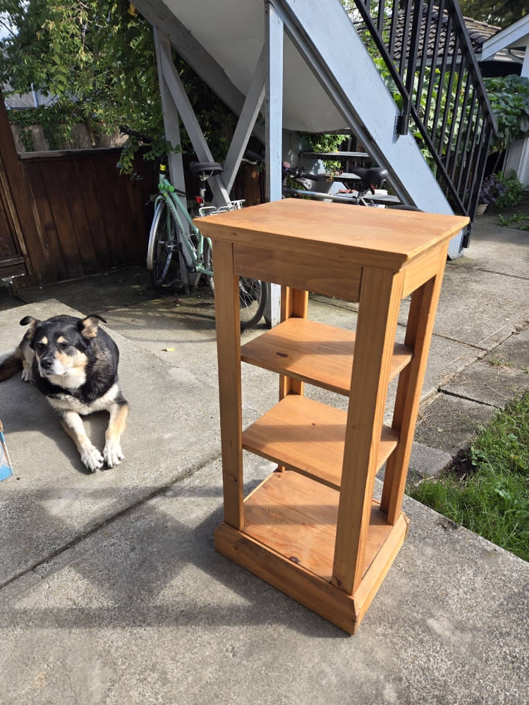 Wooden Shelf Unit
